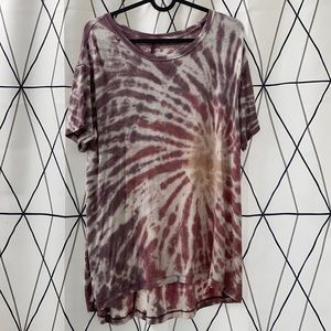 AE soft & sexy tie-dye crew neck t-shirt